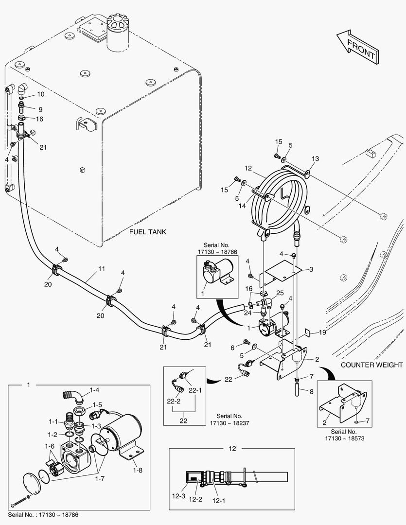 6100 FUEL FILLER PUMP