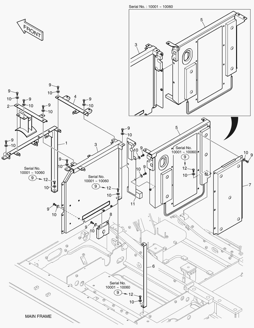 1670 SUPPORT & BAFFLE