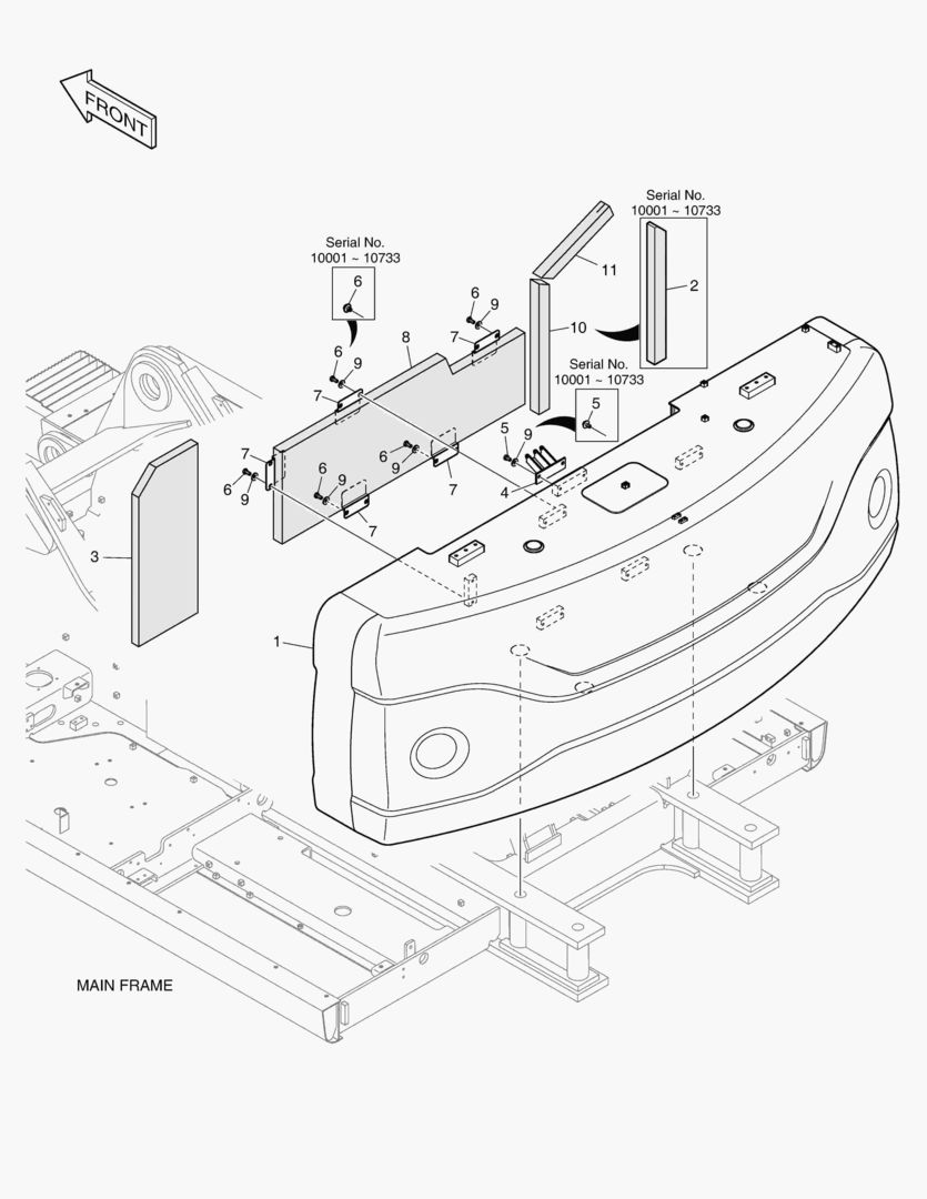 ПРОТИВОВЕС - 10ТОНН