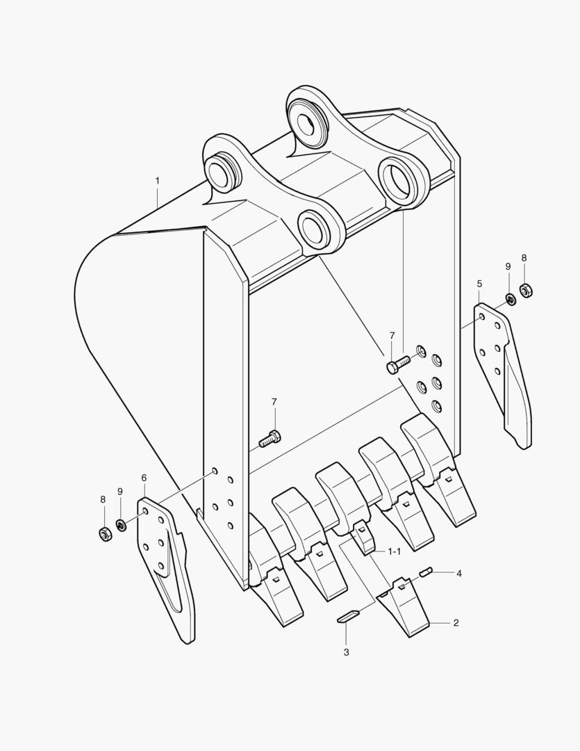 5152 BUCKET-0.5MВіESCO TYPE