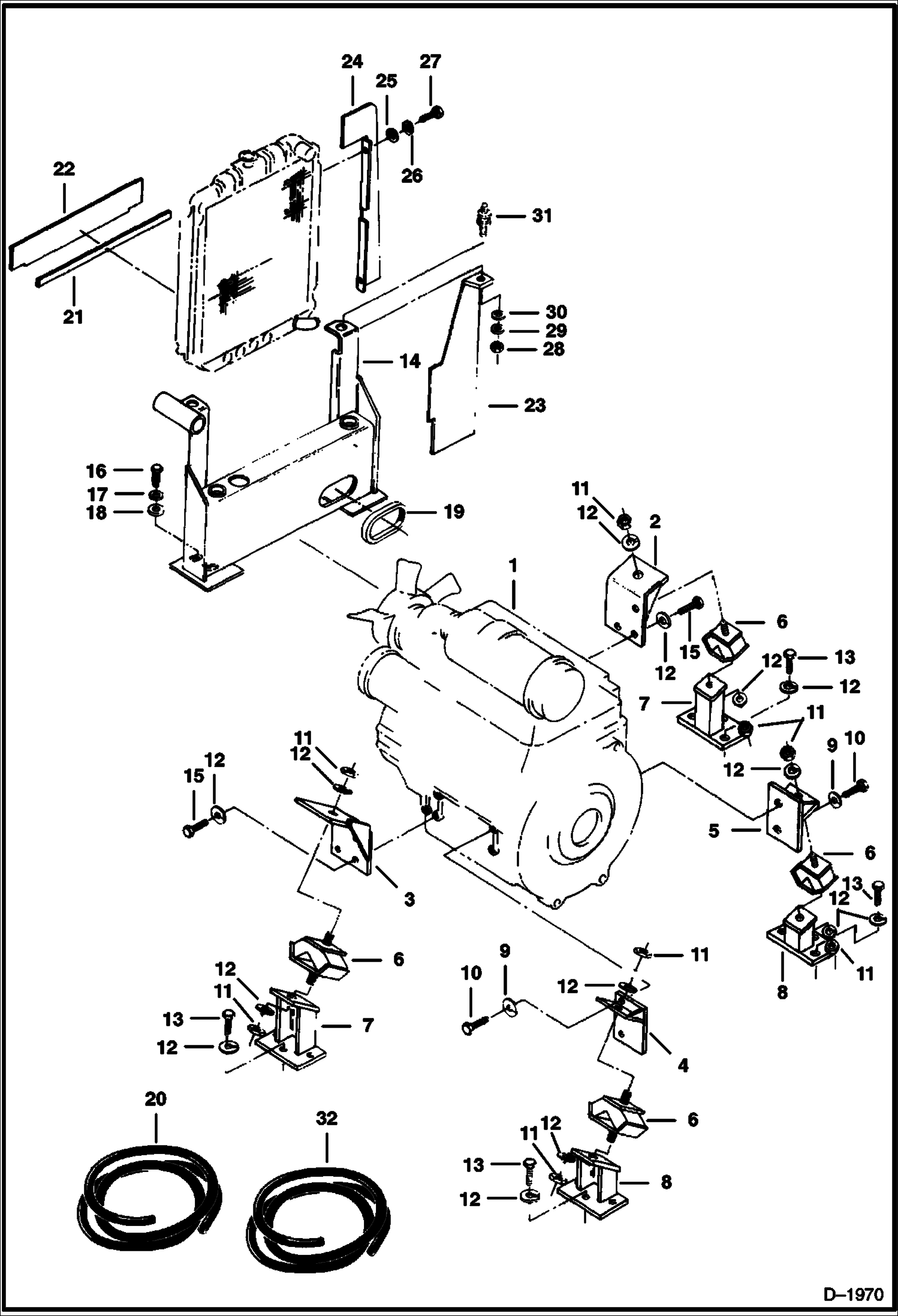 МОНТАЖ ДВИГАТЕЛЯ