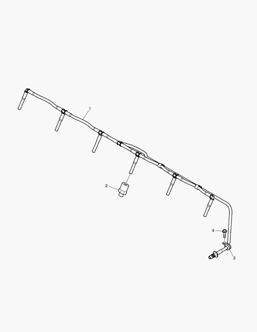038 BLEED PIPE ENGINE
