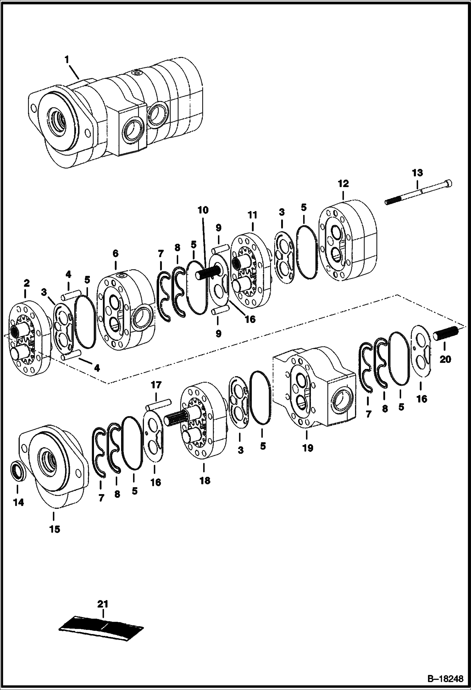 ГИДРАВЛИКА ВЫСОКОЙ МОЩНОСТИ (ШЕСТЕРЕННЫЙ НАСОС)