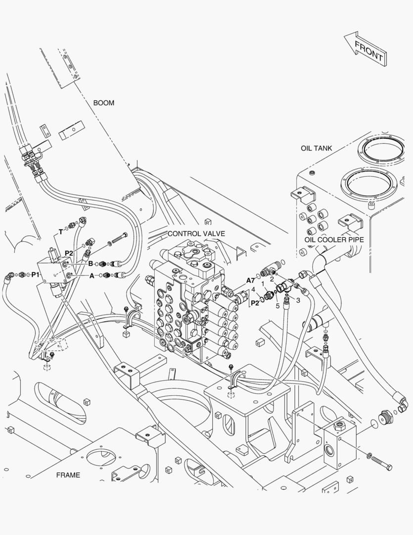 6420 MAIN PIPING - QUICK CLAMP & TWO PUMP