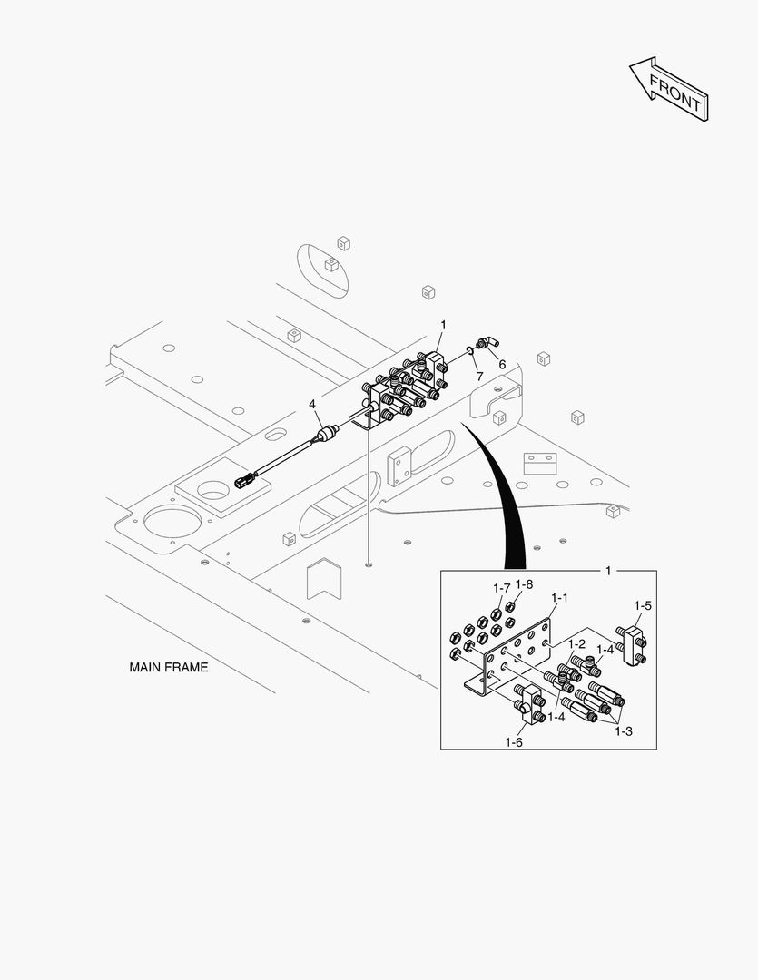6630 SWING ALARM - ONE WAY(TWO PUMP)