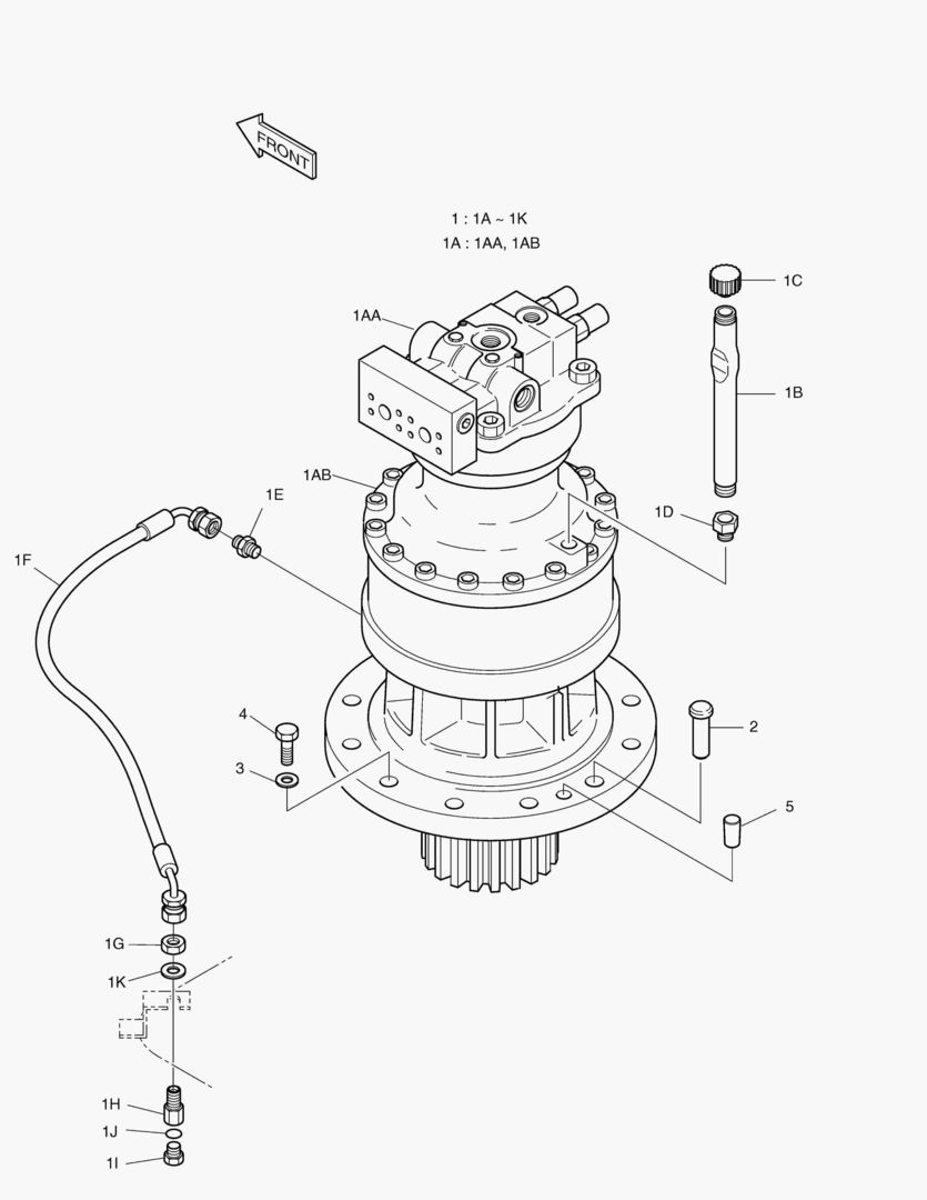 ПОВОРОТНОЕ УСТРОЙСТВО В СБОРЕ