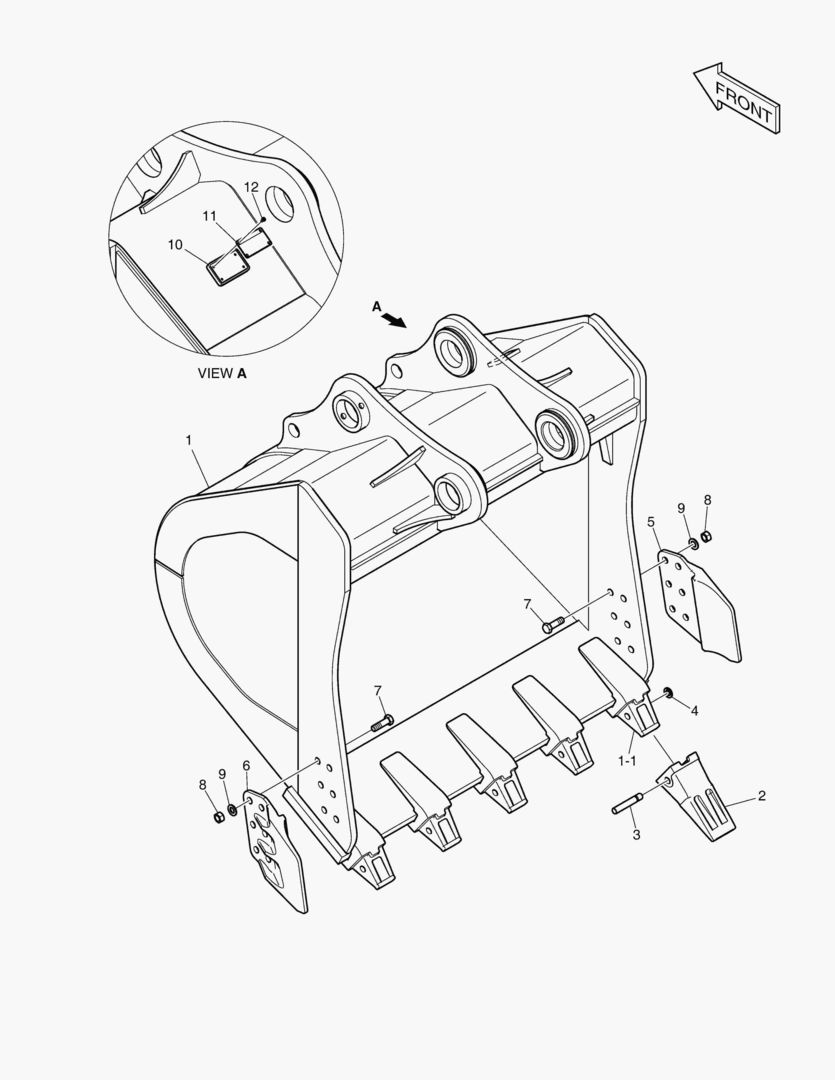 7030 BUCKET ASS`Y - 2.39mВі
