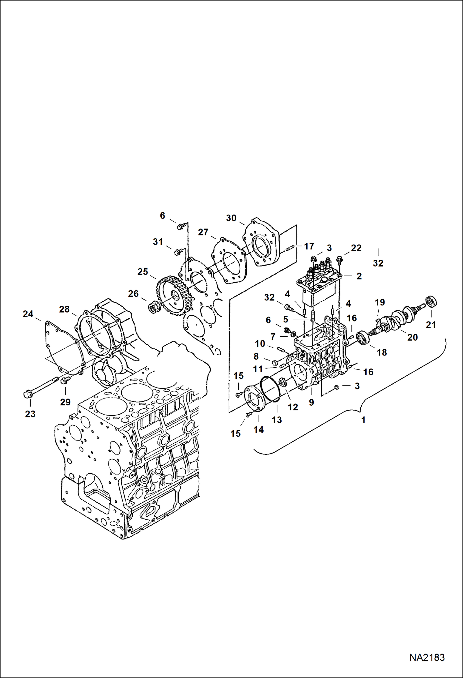 НАСОС ВПРЫСКА ТОПЛИВНОЙ СИСТЕМЫ (KUBOTA)