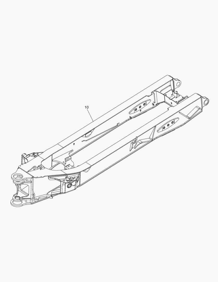 G390-10 REAR FRAME