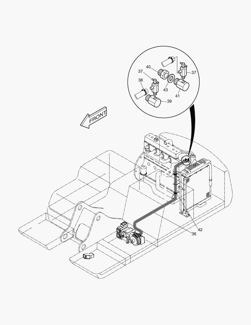 ТУБОПРОВОД ОБОГРЕВАТЕЛЯ