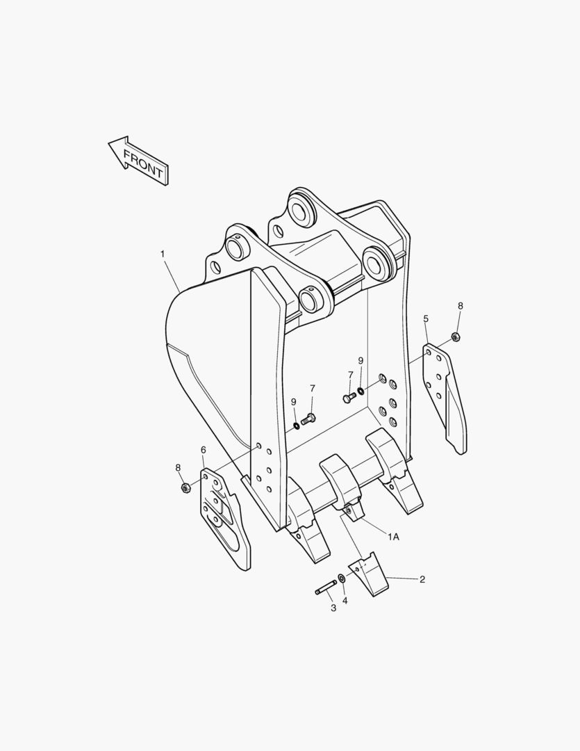 6340 BUCKET-0.45гЋҐ