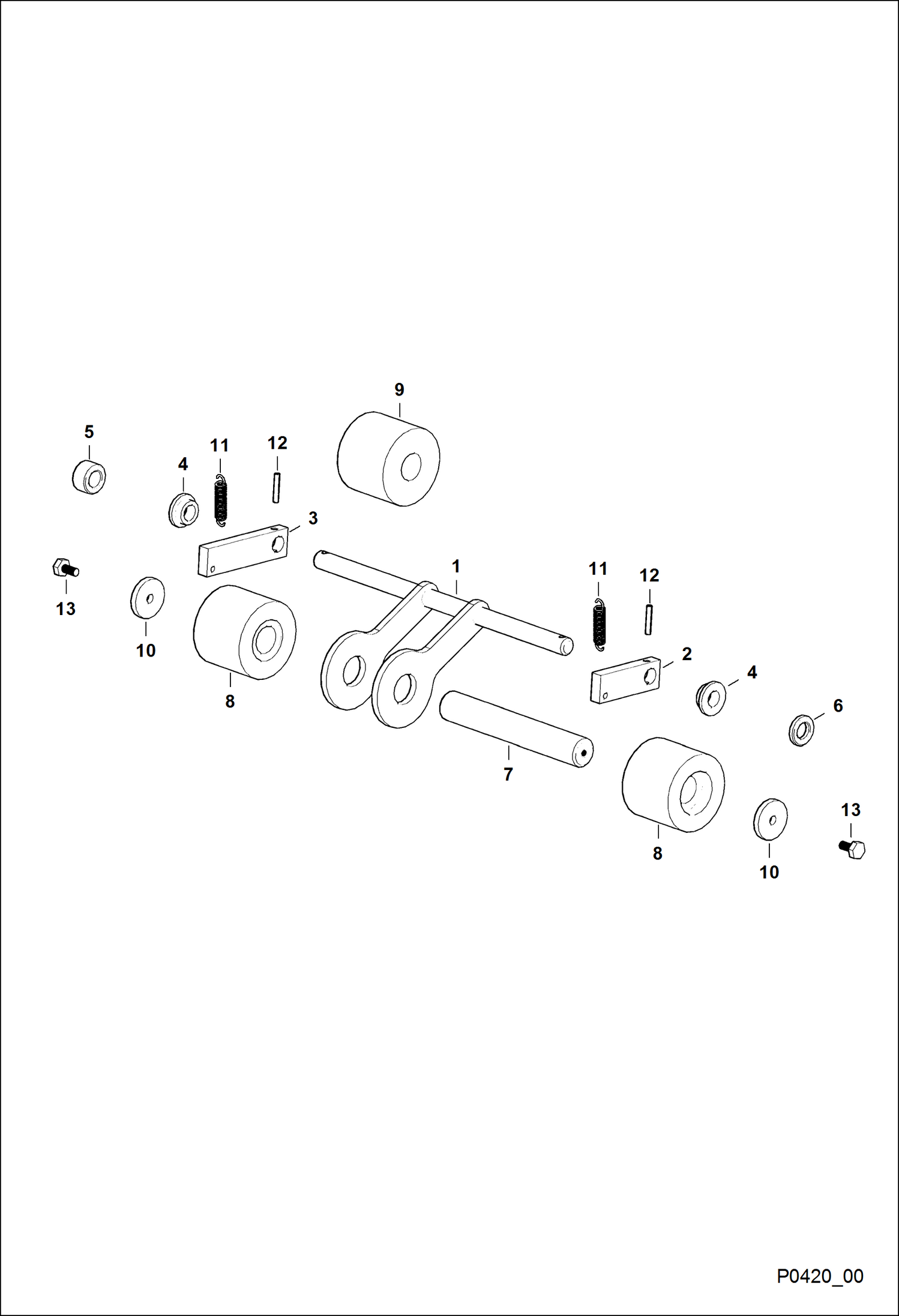 ЛЕБЕДКА - ЗАМЕНЯЕМАЯ ЕДИНИЦА ОБОРУДОВАНИЯ 2 (BUD4476)