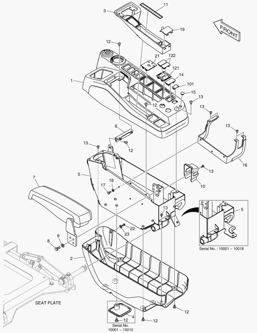 ПУЛЬТ УПРАВЛЕНИЯ - ПРАВОСТОРОННИЙ