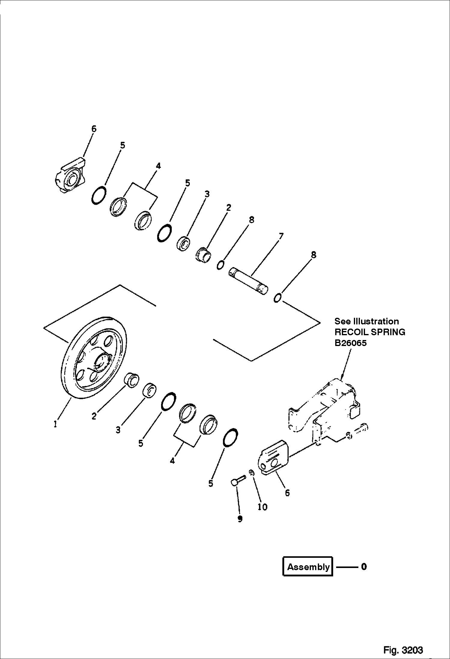 ПЕРЕДНЕЕ НАТЯЖНОЕ КОЛЕСО (ДЛЯ РЕЗИНОВОГО БАШМАКА)