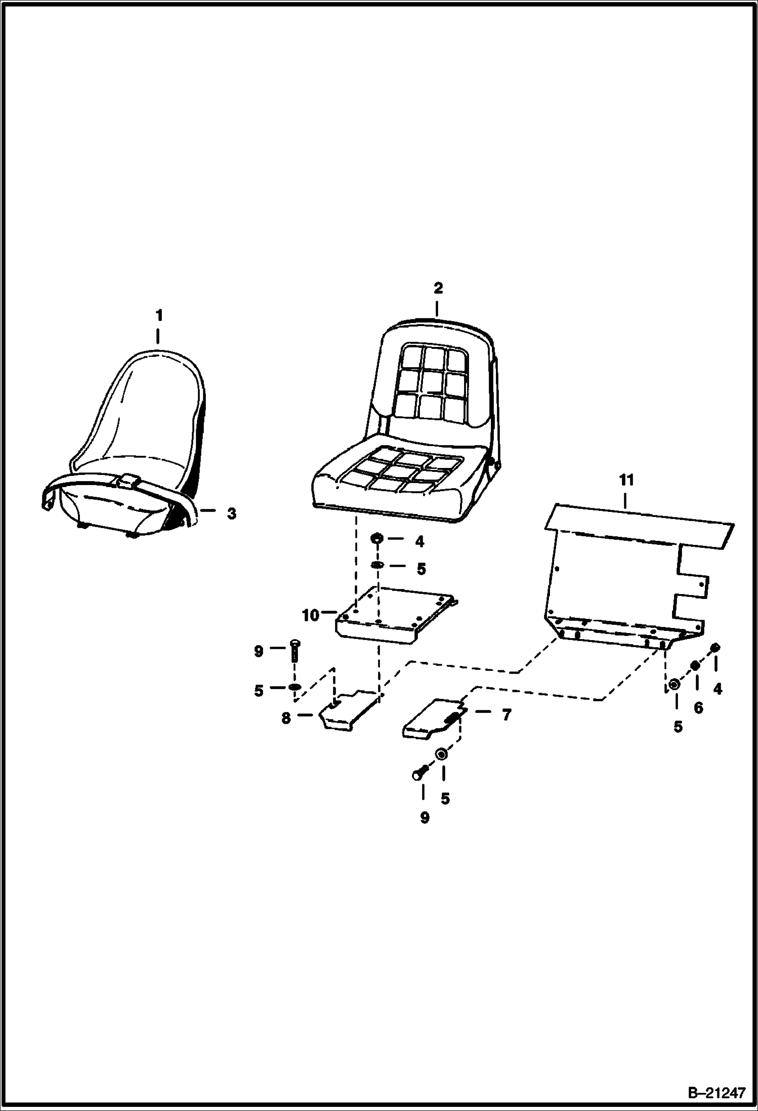 СИДЕНЬЕ И УСТАНОВКА СИДЕНЬЯ