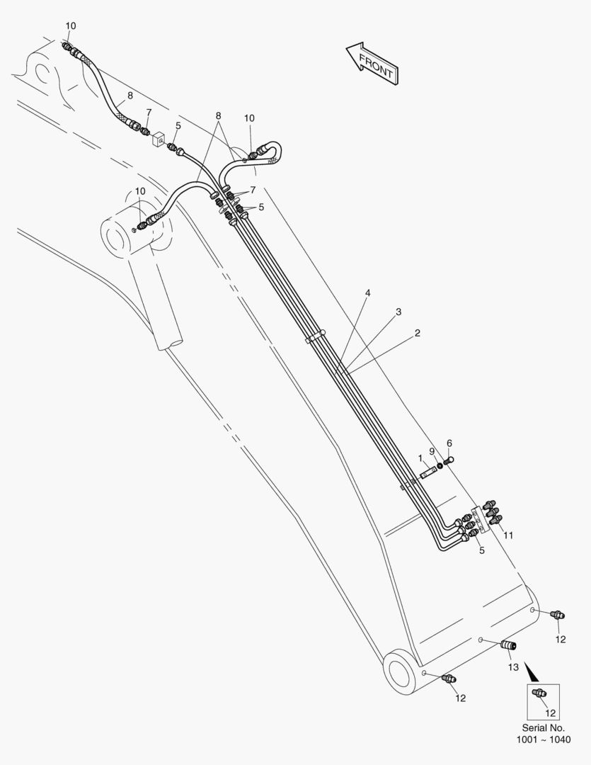 3140 FRONT LUBRICATOR [1001~1109]