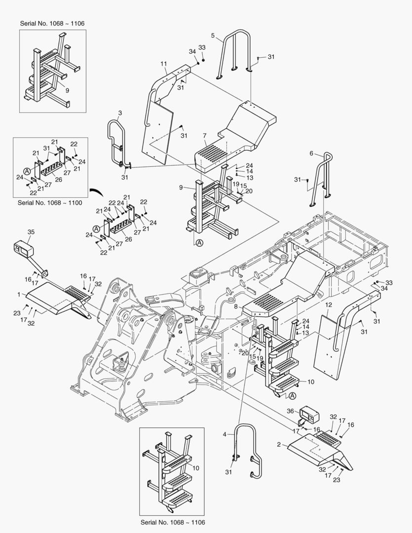 1431 FENDER & LADDER [1068~]