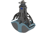 Спецтехника Грейфер 22GKA02 (0,45м³) с очистителями чаш от Globus Machinery